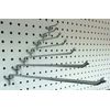 10" Peg Hooks, Pegboard Display Panel Hangers - 100 Pack