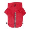 Puppia Authentic Base Jumper Raincoat, Medium, Red