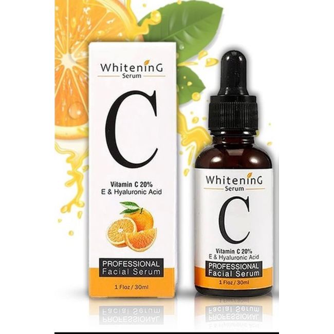 Vitamin C Serum for Face – Anti Aging Brightening Serum, Dark Spot Corrector, Fine Lines & Wrinkles,With Hyaluronic Acid, Anti Aging, Age Spots, Pore Cleanser, Acne Scars, Organic Vegan Ingredients