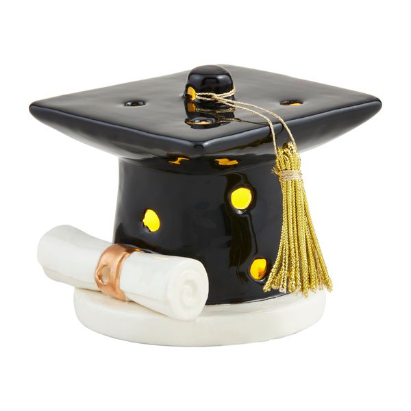 Mud Pie Graduation Light Up Sitter; 2 1/2" X 3 1/2" Dia