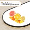 64″ Standing Full Length Arched Mirror Aluminum Frame Hanging Leaning Mirror