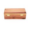 Cedar Essence Keepsake or Memory Box 9.5" L x 4" W x 3.5" H with Lock and Key