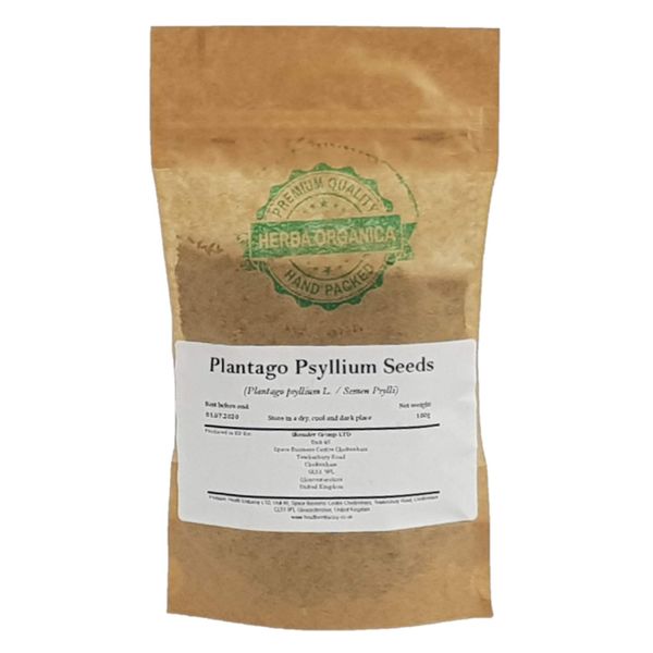 Plantago Psyllium Seeds # Herba Organica # Ispaghula (100g)