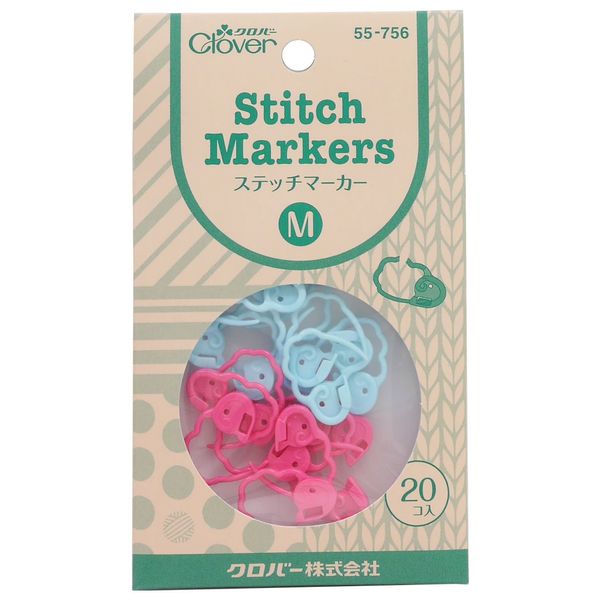 Clover Knitting Supplies Stitch Marker M 55-756