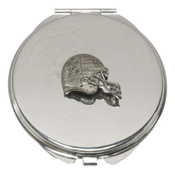 American Football Helmet Compact Mirror Handbag Gift With Free Engraving 3