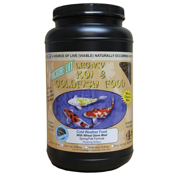 Eco Labs MLLWGMD Wheat Germ Koi and Goldfish Food, 2.4 -Pound