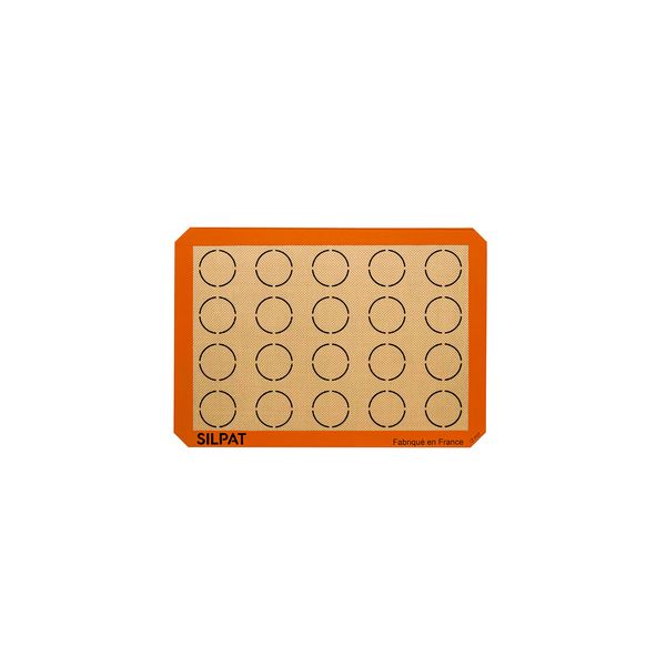 Silpat The Original Perfect Macaron Non-Stick Silicone Baking Mat, 11-5/8" x 16-1/2"