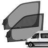 Magnetic Bug Screen for Front Doors, Pair Universal Size for Promaster, Sprinter, Metris, and Other Van