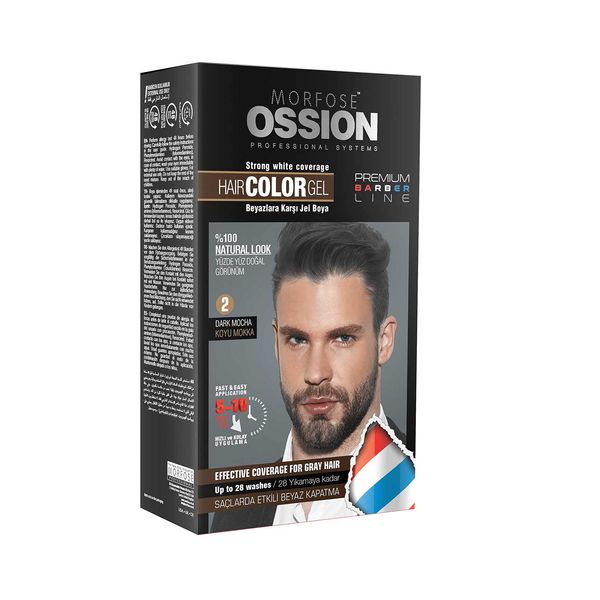 Morfose Ossion Hair Color Gel Nr. 2 Dark Mokka