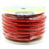 0 Gauge 50 Feet See Through Red Amplifier Power/ Ground Cable