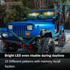 2-IN-1 Amber White LED Emergency Warning Strobe Light Bar Dash Traffic Advisor