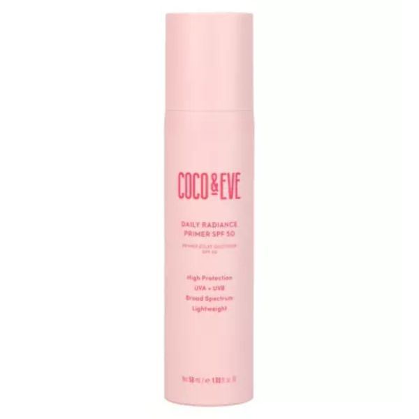 Coco & Eve Daily Radiance Primer SPF 50 Sunscreen