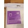 Code G 20 Ct SIMPLEHUMAN Custom Fit Trash Bags Can Liners Refill Size