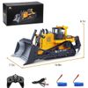 Remote Control Bulldozer RC 1/16 Full Functional Construction Vehicle 2.4Ghz Toy