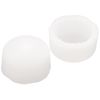 Bolt Nut Cap M10, White, 2 Pieces