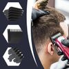 WELURE 6Pcs Clipper Guards Set Compatible for Wa-hl MC2 MC3 Multi-Purpose 79607 Clipper Models - Black