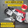 Band Saw Portable Variable-Speed 5" Deep Cut 110V 10-Amp Motor Handheld