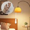 VilaGi Bathroom Light Pull Cord String Replacement Cord Pull for Ceiling Switch White Switch Pull Cord Handle String for Ceiling Switches Bathroom Bedroom Toilet Lights Ceiling Fan Switch, 1.5m