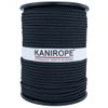Kanirope® Polyesterseil Seil Polyester POLYBRAID 3mm 100m Schwarz 8-fach geflochten