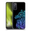 Head Case Designs Wolf Line Art Hard Back Case Compatible With Huawei Enjoy Z 5G