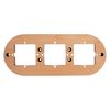 Surface-Mounted Beech Wood Retro Frame 3-Way PR1 Natural