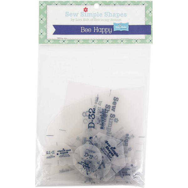 Riley Blake Template Set-Bee Happy by Lori Holt 33/Pkg