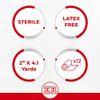 Ever Ready First Aid Sterile Conforming Gauze Roll Bandage - Box of 12-2 inch