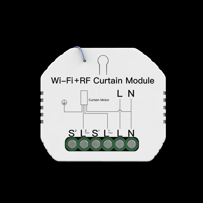 WiFi Curtain Light SwitchWireless RF433 Smart Curtain Motor