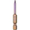 PB Swiss Tools 1/4" PrecisionBit for Power Tools with nanocoating for Hex Screws, Size 2.5mm