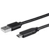 2 Pcs 1.6FT USB-C 3.1 Type C to USB-A Fast Charging Sync Data Cable Adapter 5A