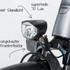 Fischer Bicycle Dynamo LED Front Light 70 Lux with Automatic Light and Parking Light StVZO Approved