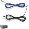 Thermistor Temperature Sensor Probe Waterproof 119inch Length for Dixell, Carel