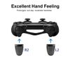 L2 R2 Controller Extenders, Soft Buttons Extenders for Controller, 4 Accessories(Black)