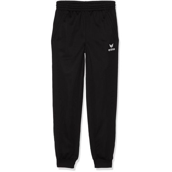 Erima Children's Training Trousers with Cuffs, black, 104
