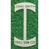 Personalized Disc Golf Stencil