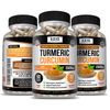 (2 Pack) Turmeric Curcumin w/ Bioperine High Absorption & Potency 1300mg