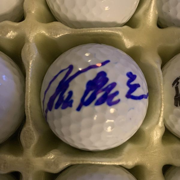 YE Yang Signed Golf Ball Pga Tour Autographed