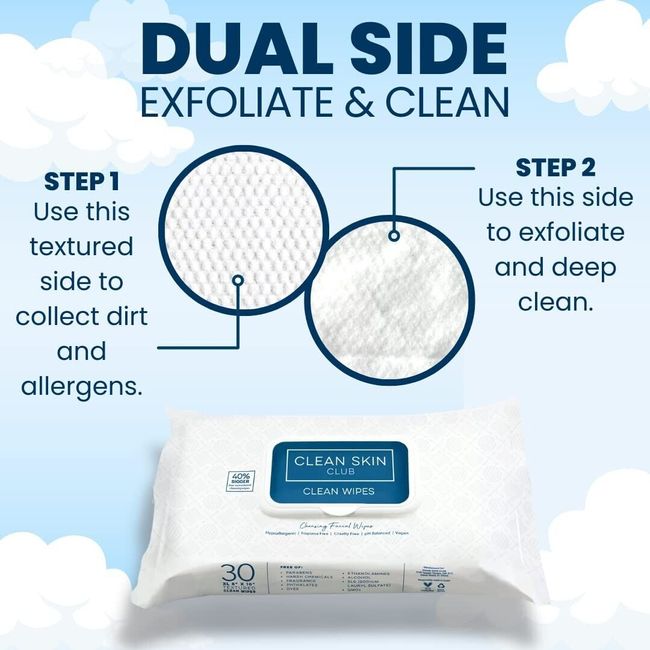 Clean Skin Club Clean Towels, 100% USDA Biobased Dermatologist Approve –  EveryMarket