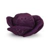Petface Foodie Faces Ruby Red Cabbage Plush Dog Toy with Built-In Squeaker