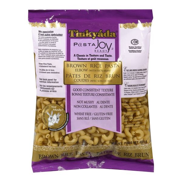 TINKYADA Brown Rice Elbows, 16 OZ