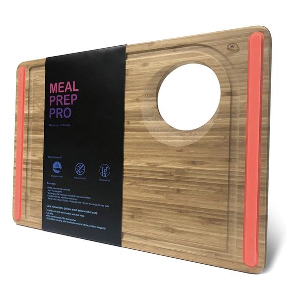 Meal Prep Pro Wooden Cutting Board