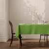 Home Direct Extra Large Rectangular Fabric Tablecloth 150x300cm 59"x118" Green