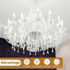 Tall Candle Covers Sleevespcs Plastic E12 Chandelier Socket 3 Inch 6 White