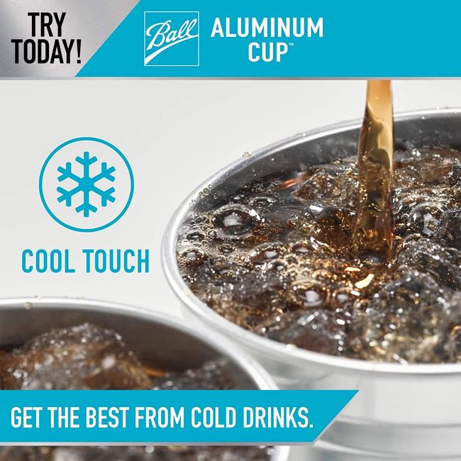 Ball Aluminum Cups - The Ultimate 100% Recyclable Cold-Drink Cup
