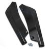 For Scion tC xB FR-S Rear Bumper Splitter Diffuser Canard Gloss Black ABS - 2pc