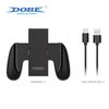 Dobe Charger Grip for N-Switch 2 Joy-Con Controller Comfort Gamepad Play While Charging, Portable Joy-Con Controller Charger with Indicators Cable