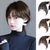 Fuyunohi Bangs Wig, Partial Wig, Extensions, Hair Extensions, Bangs, Hairpiece, Top of the Head, One-Touch Extension, Hair Extensions, Point Wig, Top, Wig, Volume Up, Small Face, Thin Hair, Whorl Cover, Increased Hair, Natural, Light Brown