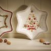 Winter Bakery Delight Star bowl medium Tree