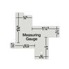 Dritz 3100 14 in 1 Measuring Gauge, Silver