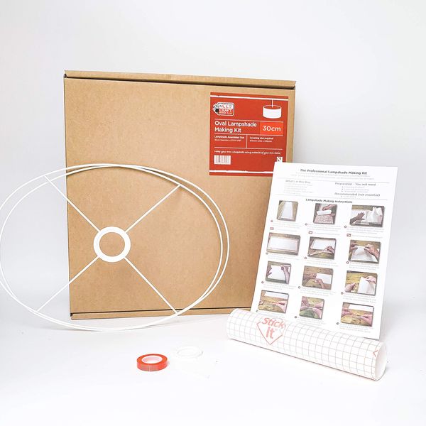 30cm Oval Lampshade Making Kit